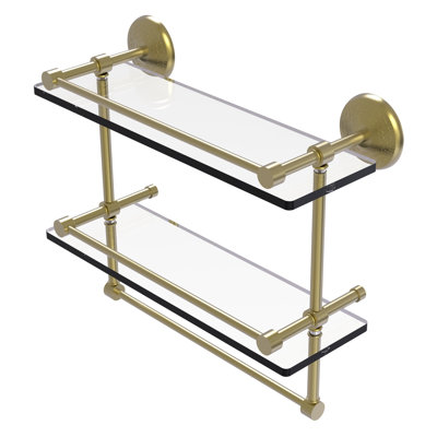 Tilney 2 Piece Tiered Shelf with Towel Bar