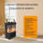 Electric Fireplace Heater For Indoor Use, 1500W Space Heater Fireplace With 3D Led Flame, Double Safety Protection, Portable Fireplace Heater For Home Office Christmas Decoration