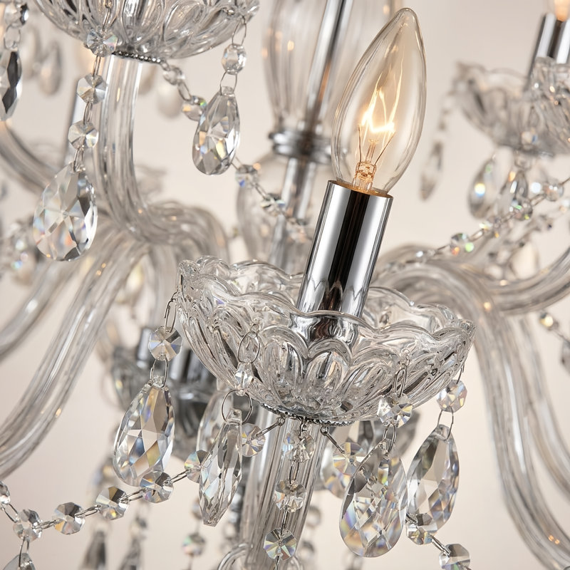 Lustre en cristal 18 lumières Mondeja