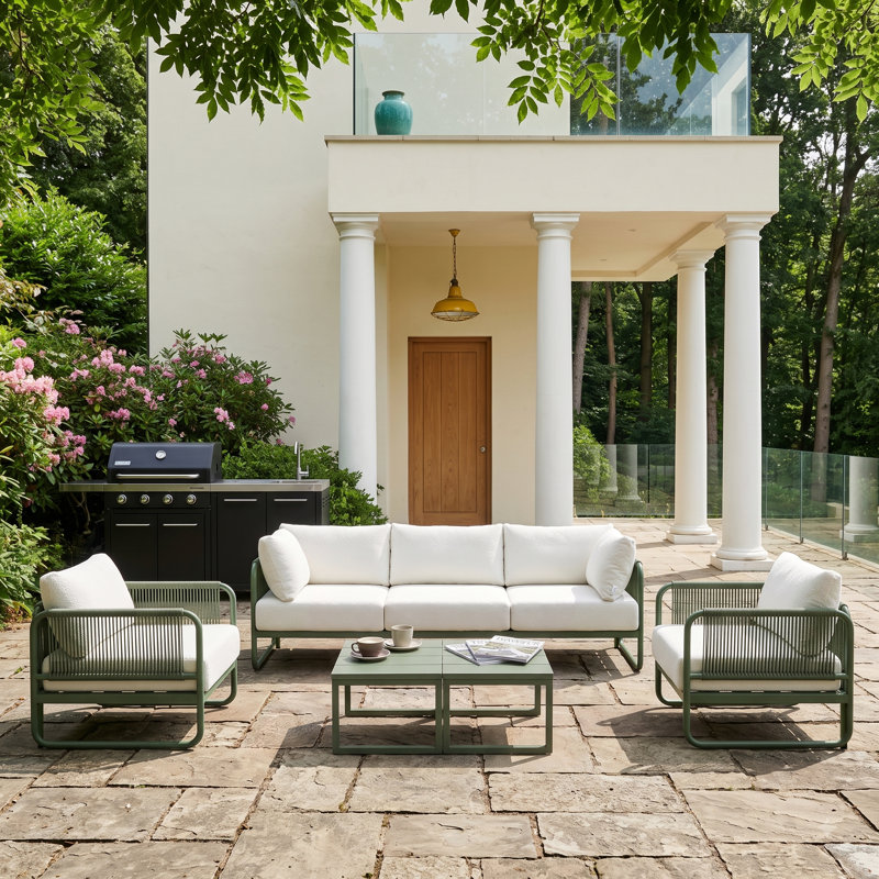 Sylva Modern Modular Patio Sofa,full set