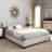 Gabby Upholstered Polyester, Queen Platform Bed, Gray, 62.6'' W X 84.8'' L X 33.46'' H-1489443183-1489443177