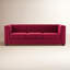 Canapé en velours capitonné Allard-1652938955