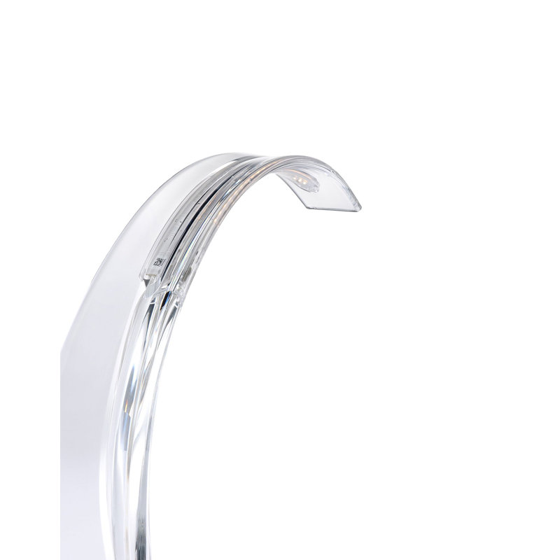 Taj LED Table Lamp, 12.6'' H X 12.2'' W X 3.74'' D, Crystal
