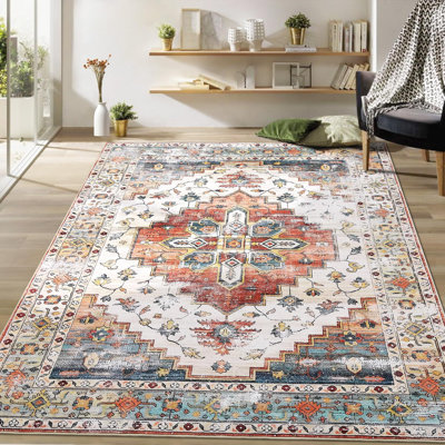Tapis 9 pi x 12 pi lavable à la machine