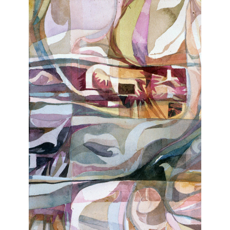Viento Print by Vivienne Andres, 21.25" H x 17.25" W x 0.875" D