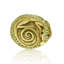 KNOB; LIZARD; PERIDOT MUSEUM GOLD FINISH-138101722