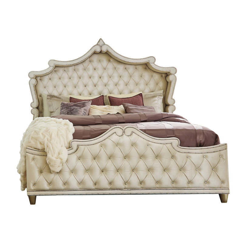 Sandee Upholstered Bed, Queen