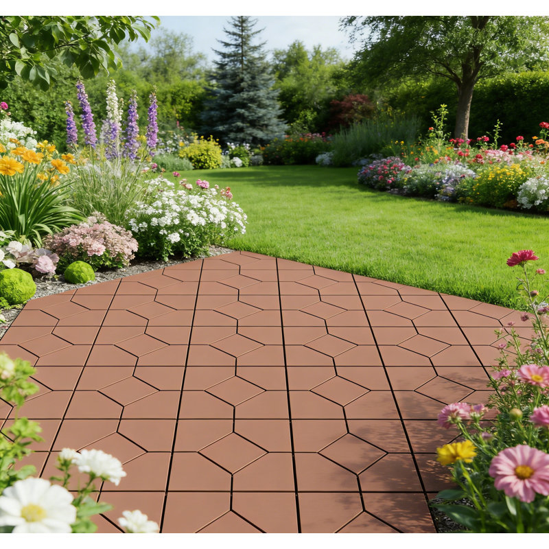 Interlocking Deck, Brown