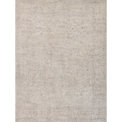 Tuscany Oriental Hand-Loomed Light Beige Area Rug