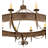 Rustic Lodge 10 - Light Steel Dimmable Wagon Wheel Chandelier