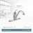 MOEN Camerist Single-Handle Standard Kitchen Faucet in Spot Resist Stainless-19586970