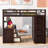 Falishia Kids Full,Twin Loft Bed with Drawers-108320926-108320925