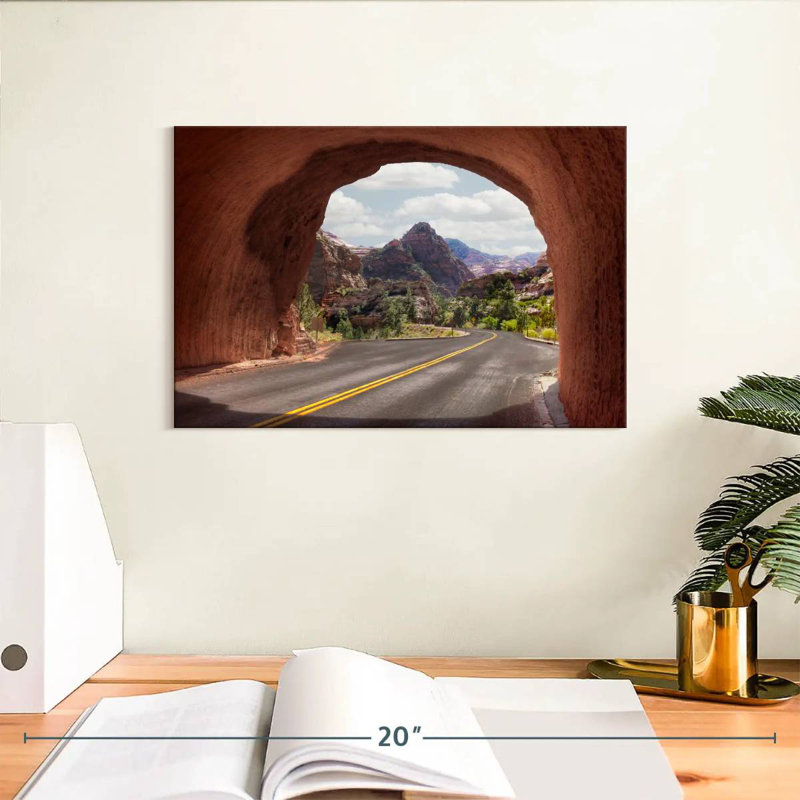 Lilie Tunnel To Zion Park, H 8 po x l 12 po