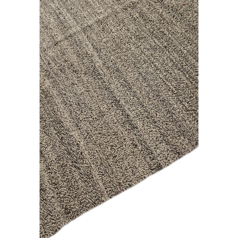 Tapis noir et blanc Orta