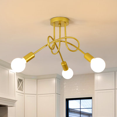 Coulterville Semi Flush Mount