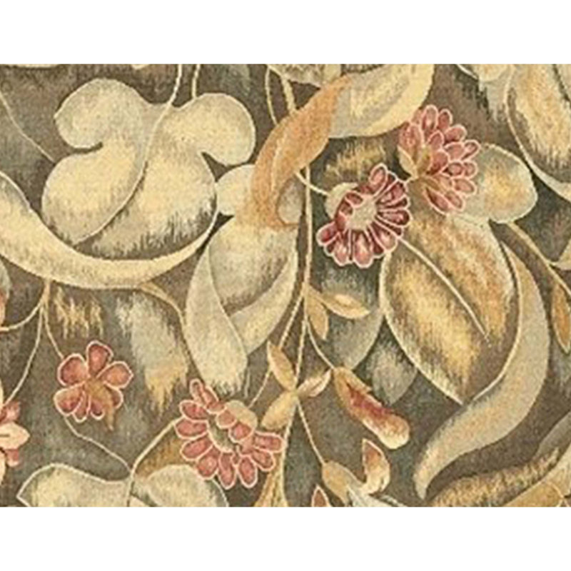 Hand-Knotted High-Quality Red and Gray Area Rug