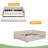 Upholstered Platform Bed With USB-833912541