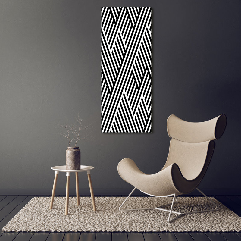 Geometric Background - Wrapped Canvas Print