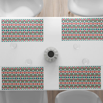 Polyester Patchwork Rectangle Placemat