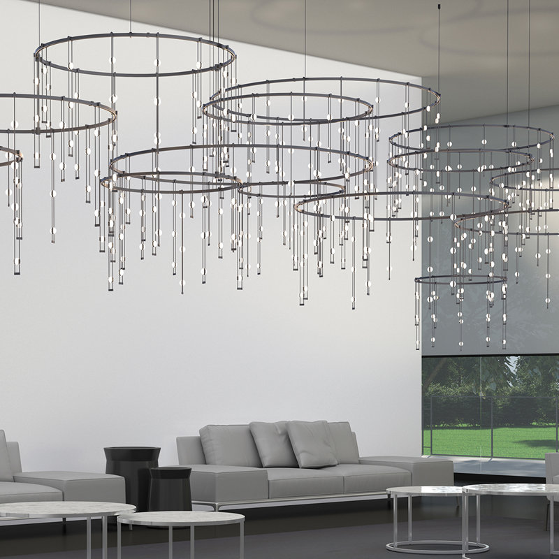 Suspenders® 543 - Light LED Chandelier