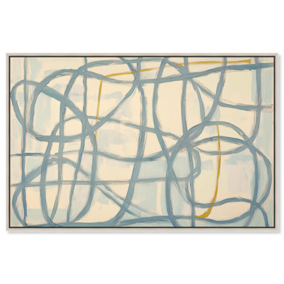 Unbroken Line II Canvas Minimalist Wall Art by 