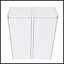 Armoire de salle de bain 12 "