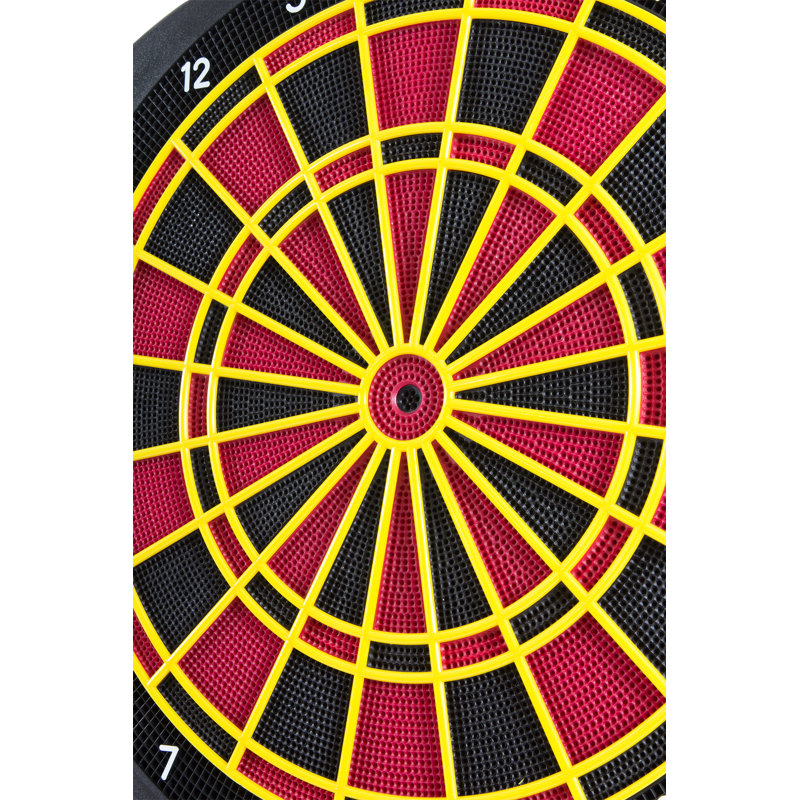 Arachnid 13" Black and Red Electronic Dartboard with LED Display