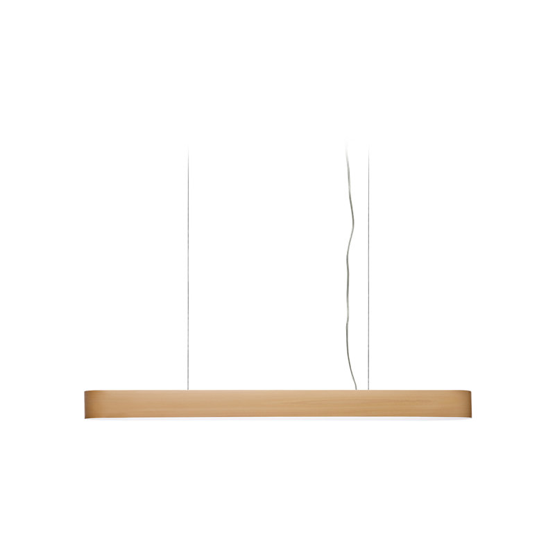 I-Club 1 - Light LED Pendant, Natural Beech