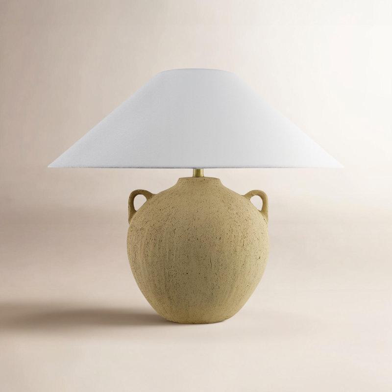 Galey Alix x Livabliss Araya Accent Table Lamp, Brown