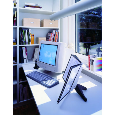 Durable SHERPA Desktop Reference System Black Letter-Size 8.5" x 11"