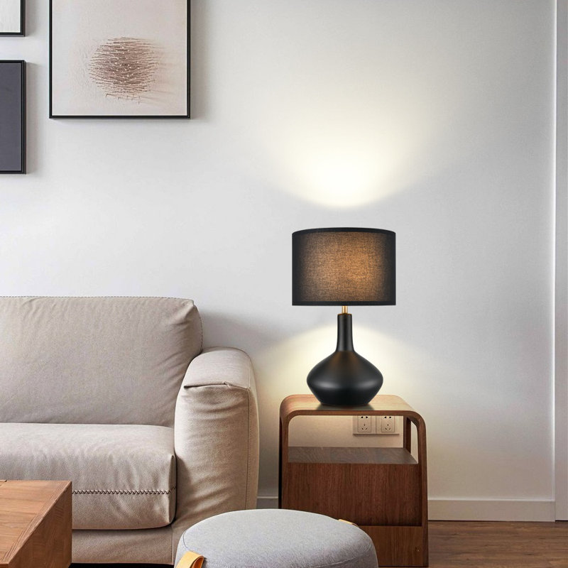 Lampe de table 21,6 po Beutler, Noir