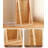 Medieval Style Rubber Wood Frame With Support Bracket Full-Length Mirror-118574336