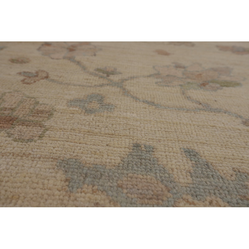 Vegetable Dye Oushak Turkish Large Rug 10x14