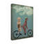  Art mural sur toile tendue - art mural Fab Funky «Poodle Tandem» pour le salon, la chambre à coucher ou le bureau - 24 x 32-33421791