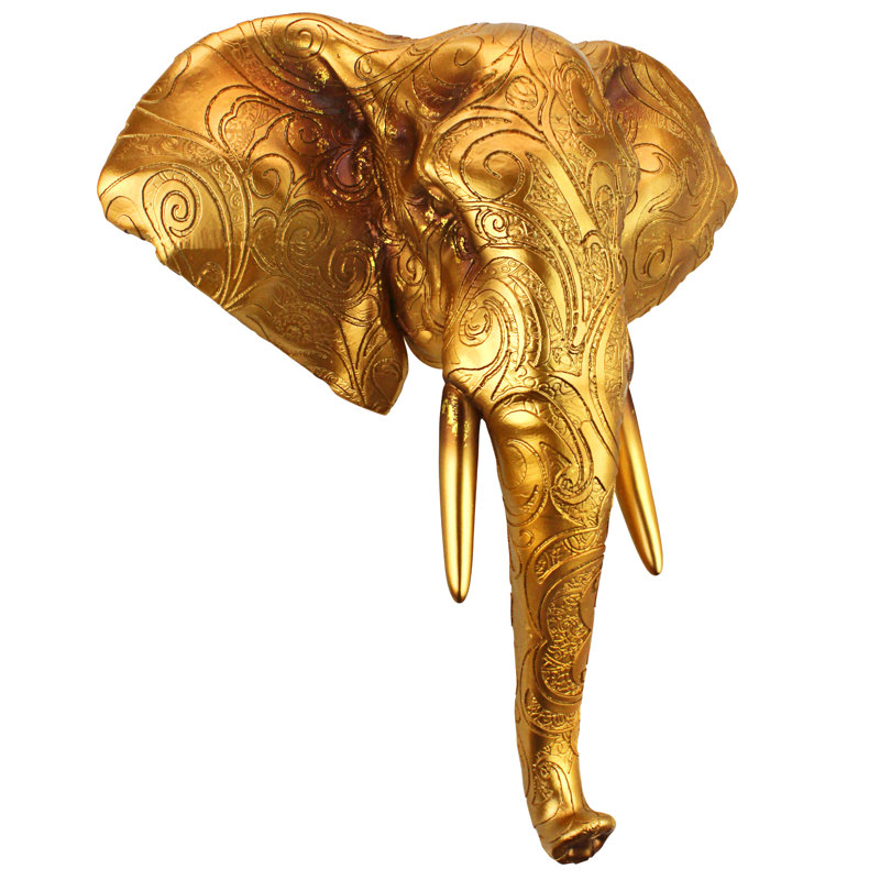 Sculpture murale Fortune Mandala Elephant