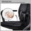 Fauteuil de direction ergonomique en cuir véritable