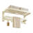Foldable Bathroom Shelf, Wall Mounted Towel Rack-133590486