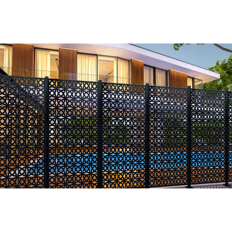 Panneau décoratif en acier galvanisé thermolaqué 3 pi x 6 pi