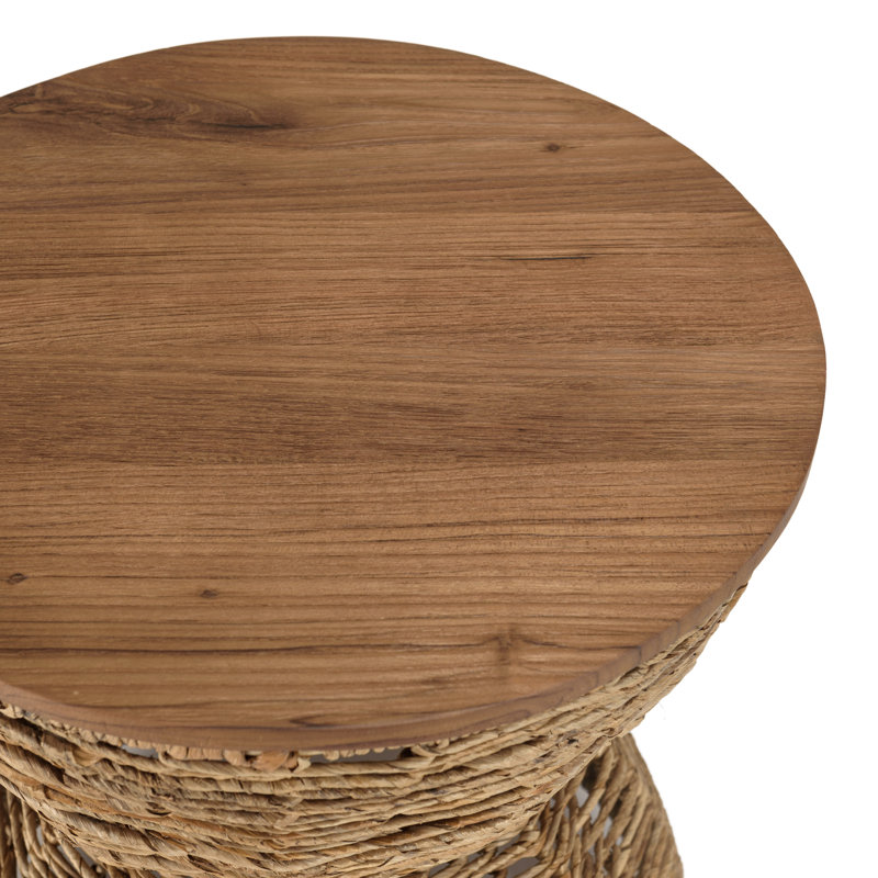 Aadhyasri Solid Wood Accent Stool