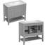 Meuble-lavabo simple 36 po avec plateau Leiding-49431053