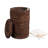 Laundry Hamper Handwoven Round Basket with Handles