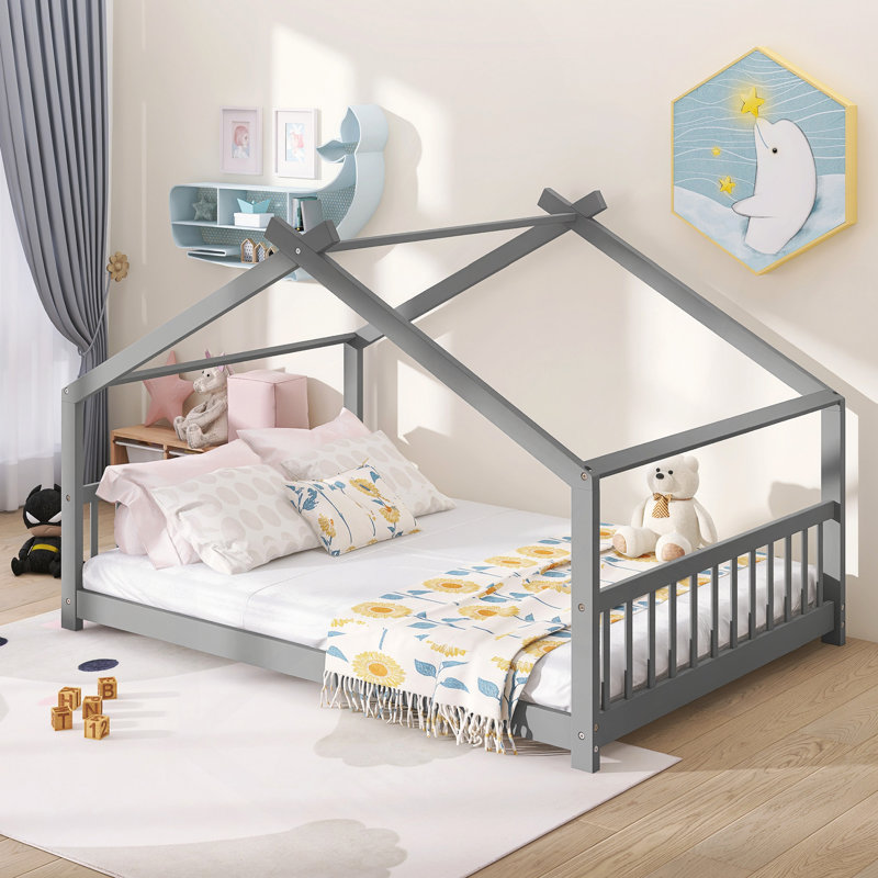 Lit en bois House House, Lit double