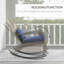 Chaise berçante d'extérieur Adirondack-201377934-201377935