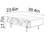 Black carved coffee table-110476767
