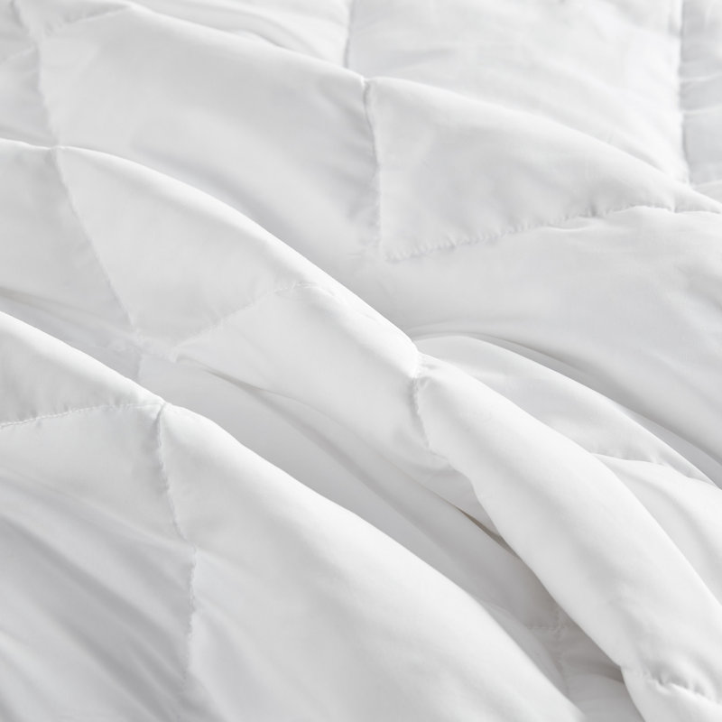 Full White Goose Feather and Down Blanket
