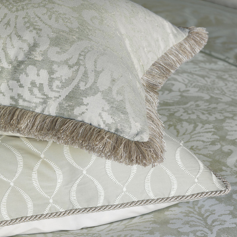 Lourde Square Pillow Cover & Insert, Geometric 1, 22"H x 22"W