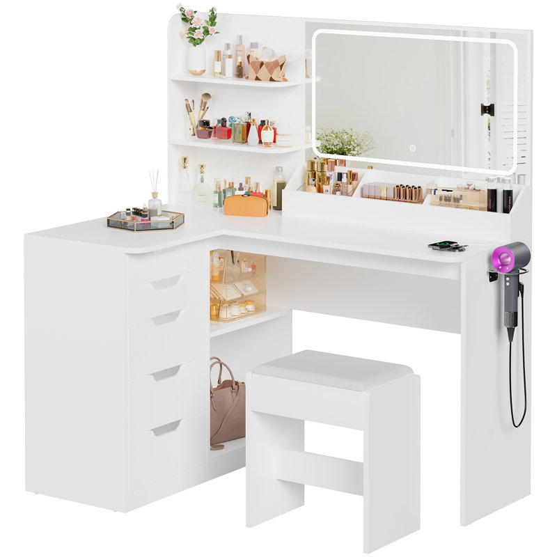 Dressing Table, White