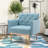 Jaunius 78.994Cm Wide Tufted Velvet Armchair-818570678