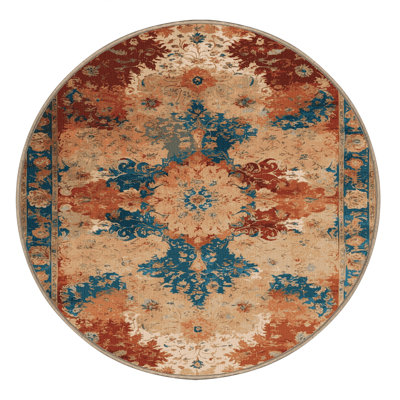 Tapis brun français lavable à la machine