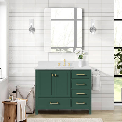 Meuble-lavabo simple 42 po Cholena